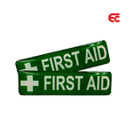 First aid name badge