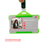Card idea for green ID cardholder